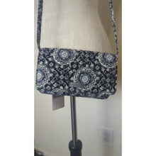 Load image into Gallery viewer, NWT Vera Bradley RFID All Together Charcoal Medallion Crossbody Bag