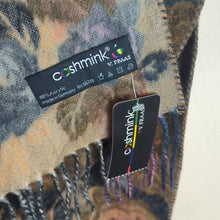Load image into Gallery viewer, NWT Dark Romantic Floral Scarf Extra Soft With Fringe One Size