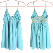 Load image into Gallery viewer, Fairycore Babydoll Slip Dress Lightweight Semi-sheer Women's Size Meduim