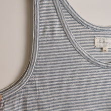 Load image into Gallery viewer, Linen Blend Slip-on Beachy Midi Sleeveless Dress Women's Medium