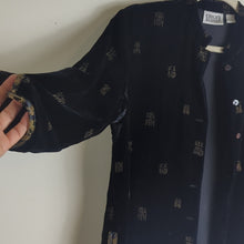 Load image into Gallery viewer, Vintage Chico's Silk Blend Cardigan Jacket Women's Small 4-6