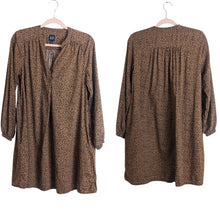 Load image into Gallery viewer, Boho Leopard Print Dress with Pockets Women's Size Medium