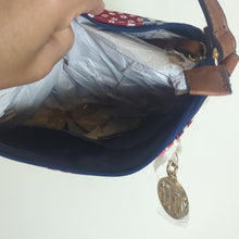 Load image into Gallery viewer, NWT Tommy Hiflinger Cottage Floral Crossbody Athleisure Bag With Charm