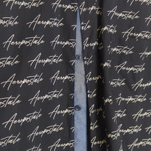 Load image into Gallery viewer, NWOT Logo All-Over Print Aeropostale Button Down Shirt Men's Size XL