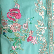 Load image into Gallery viewer, J. Girls Pakistan Kimono Jacket Embroidered With Fringe Girls Size 7/8