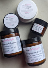 Load image into Gallery viewer, Pre-order Magnesium Butter- with Tallow Essential oils Lemon Eucalyptus and Lavender & Unscented 4 oz BPA Free Plasic -8 oz BPA Free