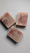 Load image into Gallery viewer, Bliss Handcrafted Tallow 4.5 Body Bar/Soap Bar Coconut Milk Lavender & Pink Grapefruit Essential Oil