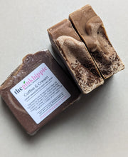 Load image into Gallery viewer, Coffee & Cream 4.5 oz Luxurious Goat Milk Soap Bar