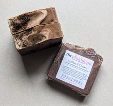 Load image into Gallery viewer, Coffee & Cream 4.5 oz Luxurious Goat Milk Soap Bar