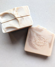 Load image into Gallery viewer, Bliss Handcrafted Tallow 4.5 Body Bar/Soap Bar Coconut Milk Lavender & Pink Grapefruit Essential Oil