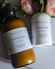 Load image into Gallery viewer, Moisturizing Lotion  Honeysuckle And Candy Cane 3.4 oz - 8 oz Essential Oils Non-GMO Eco certified