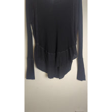 Load image into Gallery viewer, We The Free Slouchy Raw Seam Waffle Knit Pullover Top Women&#39;s Small
