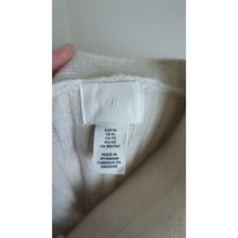 Load image into Gallery viewer, Oversized Slouchy Wool Blend Ribbed Knit Cropped Sweater Wide Sleeves Women&#39;s XL
