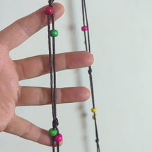 Load image into Gallery viewer, Women's Boho Round Coin Beaded Colorful Crossbody Bag
