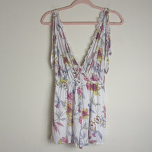 Load image into Gallery viewer, Floral Boho Romper Loungewear Athleisure Women's Small
