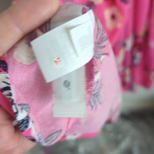Load image into Gallery viewer, LOFT NWOT Zinnia Halter Tropical Pink Floral Maxi Dress Women's Size Medium
