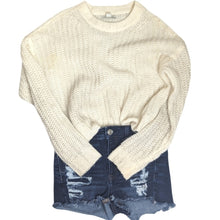 Load image into Gallery viewer, AEO 2 Piece Bundle High-Rise Shortie Size 4 Soft Open Knit Oversized XS …
