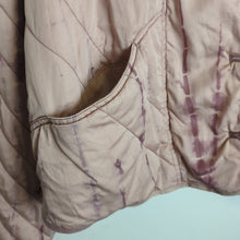 Load image into Gallery viewer, Marrakech Pink Tie Dye Moto Quilted Jacket Women&#39;s XL
