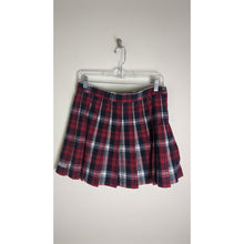Load image into Gallery viewer, NWOT Simply Southern Plaid Pleated Mini Skirt Women&#39;s Size L
