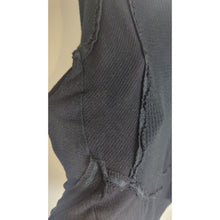 Load image into Gallery viewer, We The Free Slouchy Raw Seam Waffle Knit Pullover Top Women&#39;s Small
