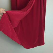 Load image into Gallery viewer, Silk Vintage 90's Faux Wrap Midi/Maxi Skirt Red Women's Size 12*
