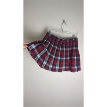 Load image into Gallery viewer, NWOT Simply Southern Plaid Pleated Mini Skirt Women&#39;s Size L
