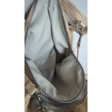 Load image into Gallery viewer, Minimalist American Leather Triple Entry Crossbody Bag Travel
