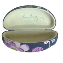 Load image into Gallery viewer, VERA BRADLEY Oversized Clamshell Glass Case Birds, Flowers Dragonflies
