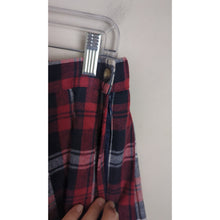 Load image into Gallery viewer, NWOT Simply Southern Plaid Pleated Mini Skirt Women&#39;s Size L
