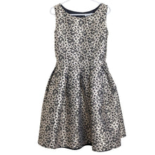 Load image into Gallery viewer, Fit &amp; Flare Metallic Floral Formal Dress Girls Size 7/8
