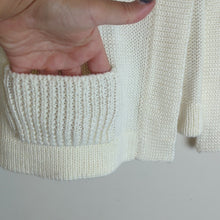Load image into Gallery viewer, Y2K Chunky Button Cardigan Cropped Wool Blend Women&#39;s Medium*
