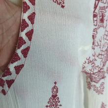 Load image into Gallery viewer, Free People Embroidered Boho Gauzy Knit Dress Women's Size Small
