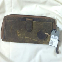 Load image into Gallery viewer, NWT Myra It's All Brown Leather Wallet S-171 Distressed Two Tone
