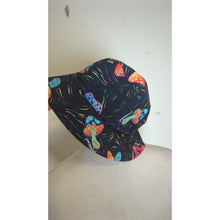 Load image into Gallery viewer, Mushroom 🍄 Novelty Buckhead Hat Artsy Hippie ✌🏻 One Size Unisex
