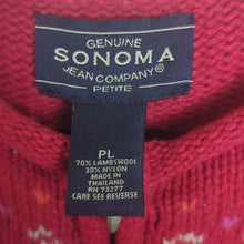 Load image into Gallery viewer, 2 Bundle!! Holiday Y2K Vintage Lambswool Zip-Up Sweater Cardigans Women&#39;s PL
