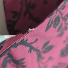 Load image into Gallery viewer, NWT Burgundy &amp; Black Jumper Drawstring Elastic Waist Pockets Women's Small
