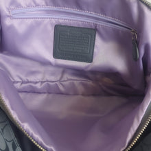 Load image into Gallery viewer, Coach F16542 Penelope Gray Signature Canvas Turnlock Satchel Tote
