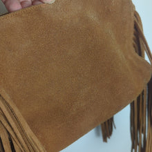 Load image into Gallery viewer, Y2K Suede Boho Western Tassel Crossbody Bag
