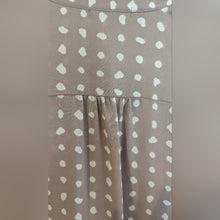 Load image into Gallery viewer, Pale Pink &amp; White Feminine Polkadot Blouse Women&#39;s size Medium
