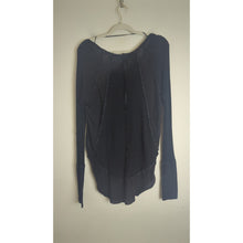 Load image into Gallery viewer, We The Free Slouchy Raw Seam Waffle Knit Pullover Top Women&#39;s Small

