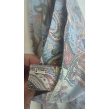 Load image into Gallery viewer, Boho Romantic Vintage Paisley Pleated Midi Skirt Women&#39;s Size 8
