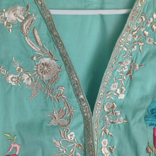 Load image into Gallery viewer, J. Girls Pakistan Kimono Jacket Embroidered With Fringe Girls Size 7/8
