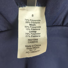 Load image into Gallery viewer, J.Crew Plunge V-Neck One Piece Swimsuit Navy Women's Size 8
