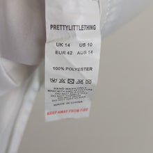 Load image into Gallery viewer, Pretty Little Thing White Corset Top Metal Clasp Closure Women's Size 10
