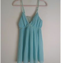 Load image into Gallery viewer, Fairycore Babydoll Slip Dress Lightweight Semi-sheer Women&#39;s size medium
