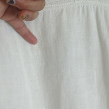 Load image into Gallery viewer, Made In Italy 100% Linen Pullover Top Semi-Sheer Women's Size 2X
