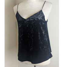 Load image into Gallery viewer, Dark Romantic Crush Black velvet Cami Women's Size XS/S
