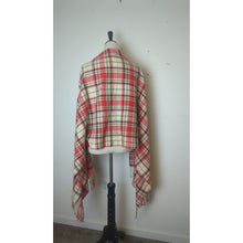 Load image into Gallery viewer, J.Crew Holiday Preppy Tartan Plaid Shawl Scarf Wrap  One size
