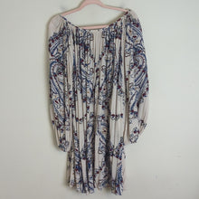 Load image into Gallery viewer, Free People Dress Women’s Size Large Ivory paisley combo Boho Tunic Women Small

