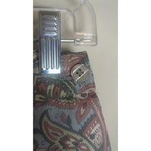 Load image into Gallery viewer, Boho Romantic Vintage Paisley Pleated Midi Skirt Women&#39;s Size 8

